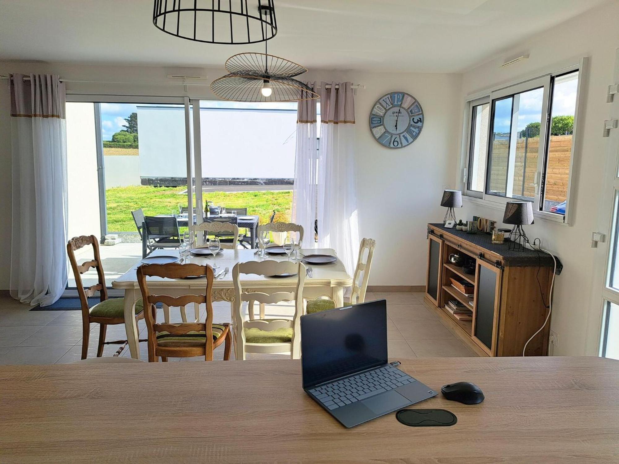 Single Storey Holiday Home In Cléder Εξωτερικό φωτογραφία