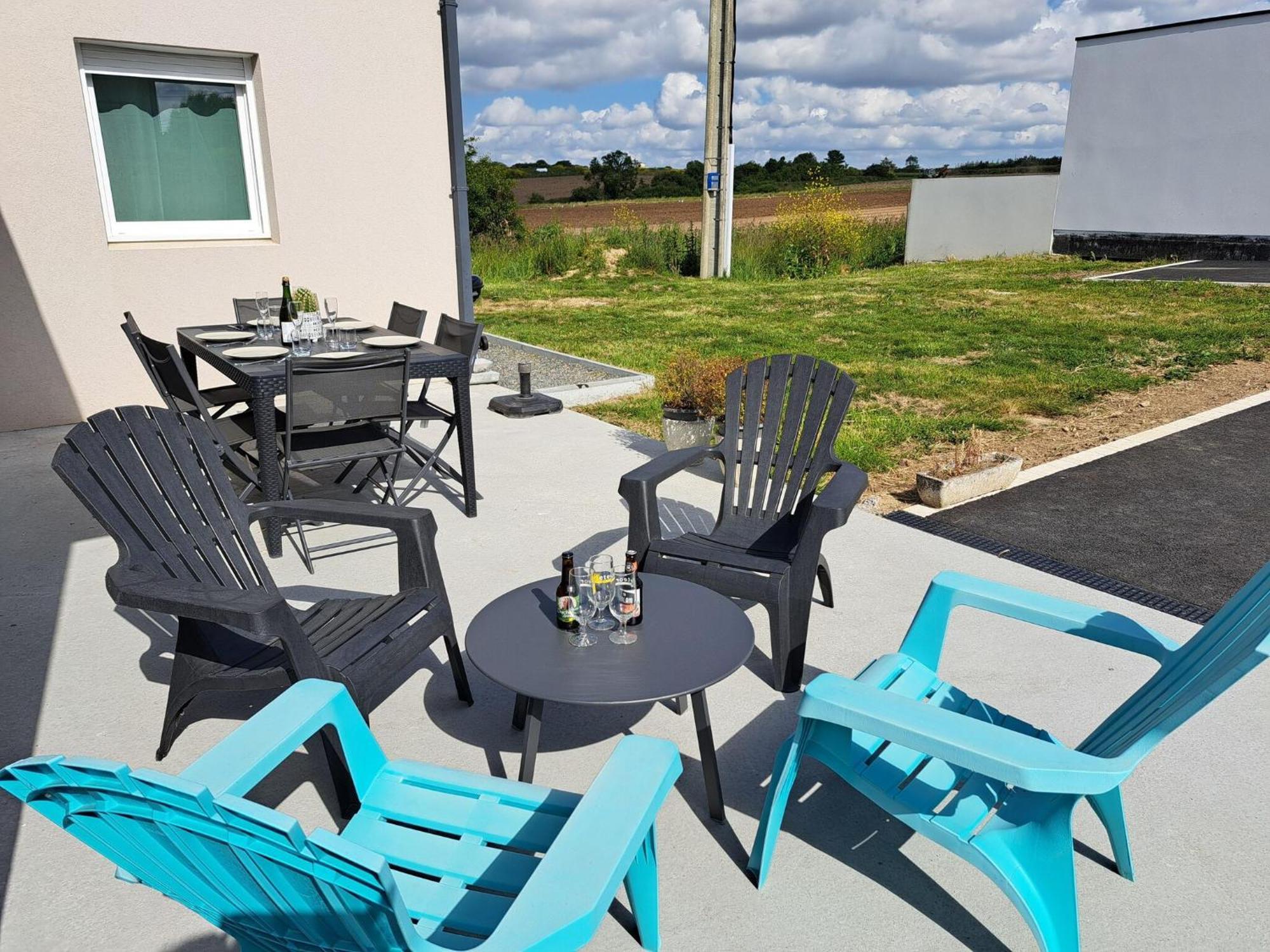 Single Storey Holiday Home In Cléder Εξωτερικό φωτογραφία