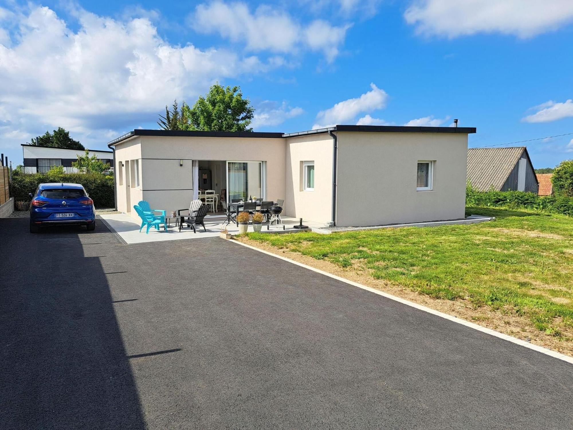 Single Storey Holiday Home In Cléder Εξωτερικό φωτογραφία